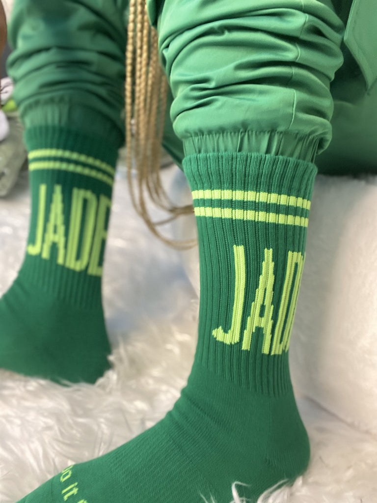 JADEFIT-Do It Scared Socks